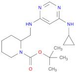 2-[(6-CyclopropylaMino-pyriMidin-4-ylaMino)-Methyl]-piperidine-1-carboxylic acid tert-butyl ester