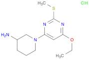 1-(6-Ethoxy-2-Methylsulfanyl-pyriMidin-4-yl)-piperidin-3-ylaMine hydrochloride