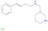 ((E)-4-Phenyl-but-3-enyl)-piperidin-3-ylMethyl-aMine hydrochloride