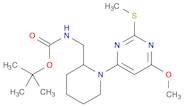 [1-(6-Methoxy-2-Methylsulfanyl-pyriMidin-4-yl)-piperidin-2-ylMethyl]-carbaMic acid tert-butyl ester