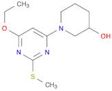 1-(6-Ethoxy-2-Methylsulfanyl-pyriMidin-4-yl)-piperidin-3-ol