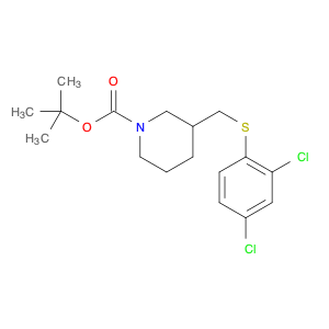 3-(2,4-Dichloro-phenylsulfanylmethyl)-piperidine-1-carboxylic acid tert-butyl ester