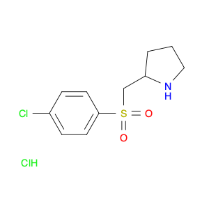 2-(4-Chloro-benzenesulfonylMethyl)-pyrrolidine hydrochloride