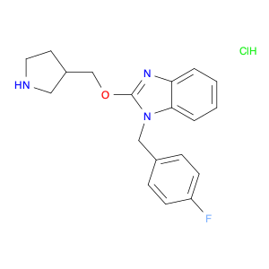 1-(4-Fluoro-benzyl)-2-(pyrrolidin-3-ylMethoxy)-1H-benzoiMidazole hydrochloride