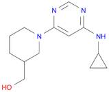 [1-(6-CyclopropylaMino-pyriMidin-4-yl)-piperidin-3-yl]-Methanol