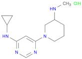 Cyclopropyl-[6-(3-MethylaMino-piperidin-1-yl)-pyriMidin-4-yl]-aMine hydrochloride