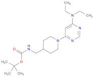 [1-(6-DiethylaMino-pyriMidin-4-yl)-piperidin-4-ylMethyl]-carbaMic acid tert-butyl ester