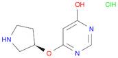 6-((R)-Pyrrolidin-3-yloxy)-pyriMidin-4-ol hydrochloride