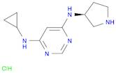 N-Cyclopropyl-N'-(S)-pyrrolidin-3-yl-pyriMidine-4,6-diaMine hydrochloride