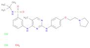 N-(1,1-Dimethylethyl)-3-[[5-methyl-2-[[4-[2-(1-pyrrolidinyl)ethoxy]phenyl]amino]-4-pyrimidinyl]a...