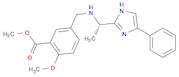 (S)-Methyl 2-Methoxy-5-((1-(4-phenyl-1H-iMidazol-2-yl)ethylaMino)Methyl)benzoate