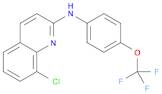 8-Chloro-N-(4-(trifluoromethoxy)phenyl)quinolin-2-amine