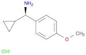 (1R)CYCLOPROPYL(4-METHOXYPHENYL)METHYLAMINE-HCl