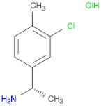 (1S)-1-(3-CHLORO-4-METHYLPHENYL)ETHYLAMINE-HCl