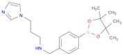 4-[3-(1-Imidazolyl)proplyaminomethyl]benzeneboronic acid pinacol ester