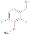 4-Chloro-2-fluoro-3-methoxybenzyl alcohol