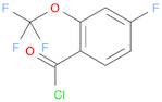 4-Fluoro-2-(trifluoromethoxy)benzoyl chloride