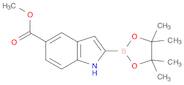 5-Methoxycarbonylindole-2-boronic acid pinacol ester