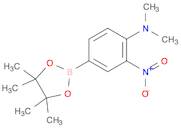 N,N-Dimethyl-2-nitro-4-(4,4,5,5-tetramethyl-1,3,2-dioxaborolan-2-yl)aniline