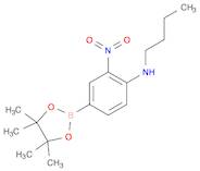 N-Butyl-2-nitro-4-(4,4,5,5-tetramethyl-1,3,2-dioxaborolan-2-yl)aniline