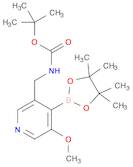 tert-Butyl ((5-methoxy-4-(4,4,5,5-tetramethyl-1,3,2-dioxaborolan-2-yl)pyridin-3-yl)methyl)carbamate