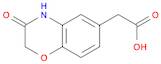 2-(3-OXO-3,4-DIHYDRO-2H-1,4-BENZOXAZIN-6-YL)ACETIC ACID