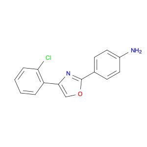 4-(4-(2-Chlorophenyl)oxazol-2-yl)aniline