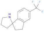 5-(trifluoromethyl)-2,3-dihydrospiro[indene-1,2'-pyrrolidine]