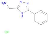 C-(5-Phenyl-4H-[1,2,4]triazol-3-yl)-methylamine