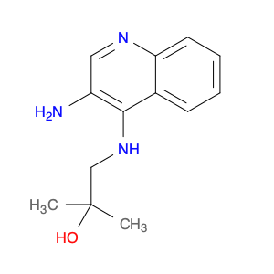 1-[(3-amino-4-quinolinyl)amino]-2-methyl-2-propanol