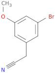 2-(3-bromo-5-methoxyphenyl)acetonitrile