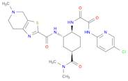 EthanediaMide, N1-(5-chloro-2-pyridinyl)-N2-[(1S,2S,4R)-4-[(diMethylaMino)carbonyl]-2-[[(4,5,6,7...