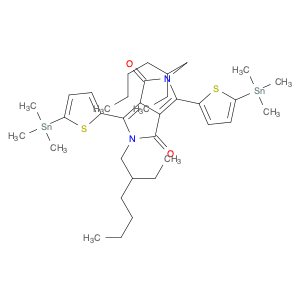 2,5-Bis(2-ethylhexyl)-3,6-bis(5-(trimethylstannyl)thiophen-2-yl)pyrrolo[3,4-c]pyrrole-1,4(2H,5H)-d…