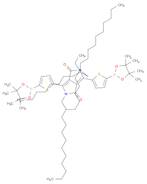 2,5-Bis(2-octyldodecyl)-3,6-bis(5-(4,4,5,5-tetramethyl-1,3,2-dioxaborolan-2-yl)thiophen-2-yl)-2,5-…