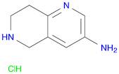 5,6,7,8-tetrahydro-1,6-naphthyridin-3-aMine hydrochloride