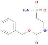 (2-Sulfamoyl-ethyl)-carbamic acid benzyl ester