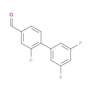 2,3',5'-Trifluoro-[1,1'-biphenyl]-4-carbaldehyde