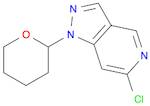 6-chloro-1-(tetrahydro-2H-pyran-2-yl)-1H-pyrazolo[4,3-c]pyridine