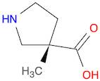 (S)-3-Methyl-pyrrolidine-3-carboxylic acid