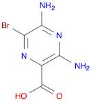 3,5-Diamino-6-bromo-pyrazine-2-carboxylic acid