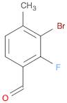 3-BroMo-2-fluoro-4-Methylbenzaldehyde