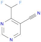 4-Difluoromethyl-pyrimidine-5-carbonitrile