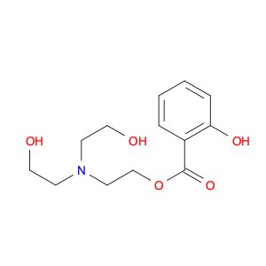2-[Bis(2-hydroxyethyl)amino]ethyl 2-hydroxybenzoate