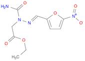 2-[1-Carbamoyl-2-(5-nitrofurfurylidene)hydrazino]acetic acid ethyl ester