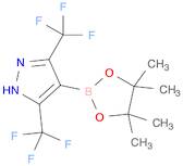 3,5-Bis(trifluoromethyl)-1H-pyrazole-4-boronic acid, pinacol ester