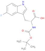 (2R)-2-(Tert-Butoxycarbonylamino)-3-(5-Fluoro-1H-Indol-3-Yl)Propanoic Acid