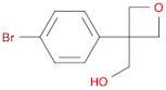 (3-(4-bromophenyl)oxetan-3-yl)methanol