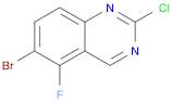 6-BroMo-2-chloro-5-fluoro-quinazoline