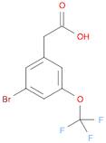 3-BroMo-5-(trifluoroMethoxy)-phenylacetic acid