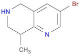 3-broMo-8-Methyl-5,6,7,8-tetrahydro-1,6-naphthyridine